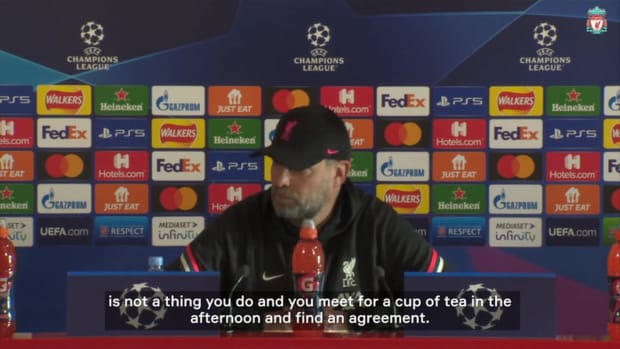 Klopp on Mo Salah: 'I think what we all want is clear.'